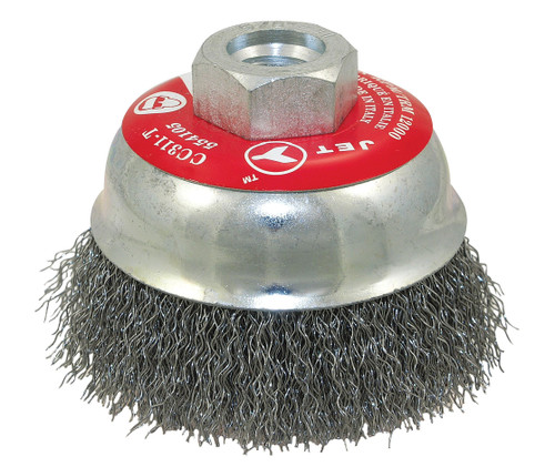 3-1/4 x 5/8-11NC Crimped Cup Brush - High Performance | SWX554105
