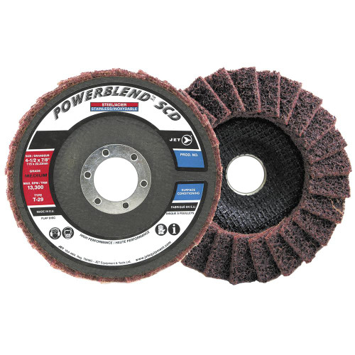5 x 7/8 Medium Powerblend SCD T29 Surface Conditioning Flap Disc | SWX503525