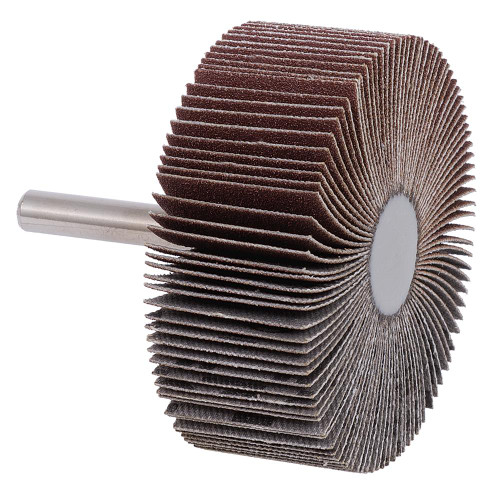 A40 1/4" Shaft Mounted Flapwheel - 2-1/2" x 1" x 1/4" | SWX560271