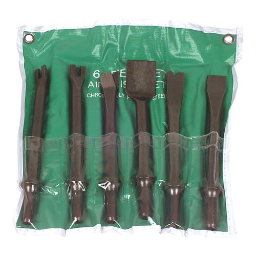 6 Pieces Chisel Set Including One Straight Cut   1   1/2" Wide | 8609006