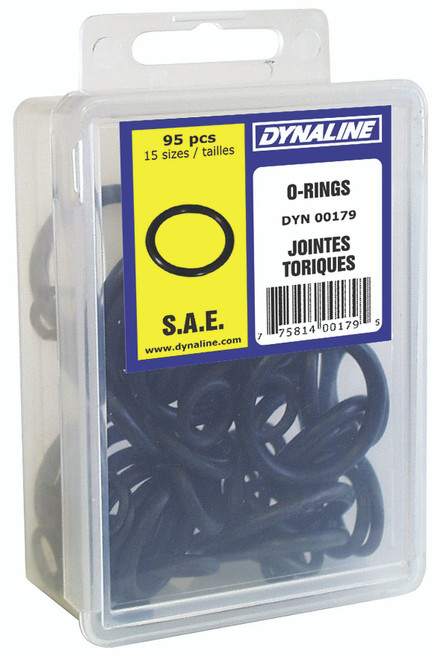 S.A.E. O-Ring Dynakit 15 Sizes / 95 Pieces | DYN00179