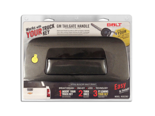 GM Tailgate Handle-Includes Cylinder (Late Model) | BLT5922987