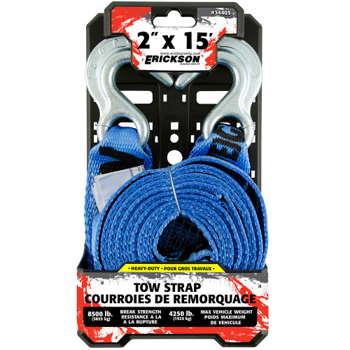 2" X 15' 8500 Lb Tow Strap Blue | 35434405