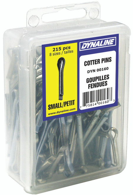 Cotter Pin Dynakit (Small) 8 Sizes / 215 Pieces | DYN00160