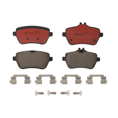 Premium NAO Ceramic OE Equivalent Rear Disc Brake Pad Set | BBBP50103N