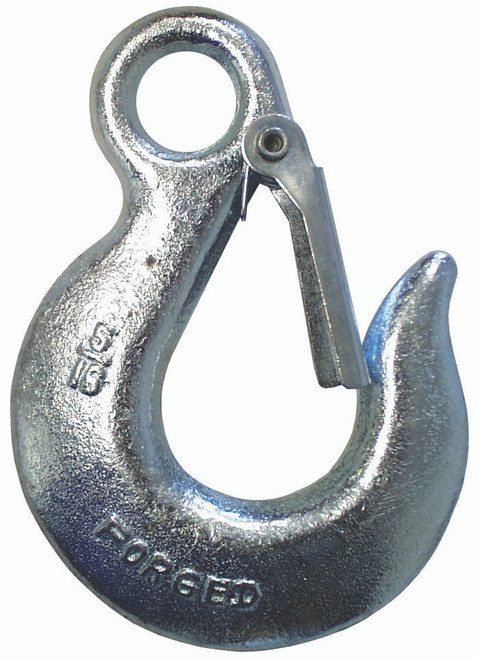 Safety Slip Hook 1/4 1,950 lb SWLL, 7,800Lbs ULL | DYN66133