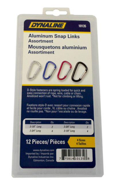 Aluminum D-Ring Assortment | DYN10135