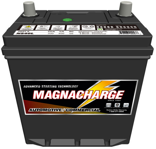 Battery, Top Terminal, BCI Group 52, CCA 330 | MAGNS40L