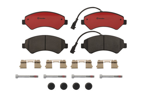 Premium NAO Ceramic OE Equivalent Front Brake Pad Set | BBBP61118N