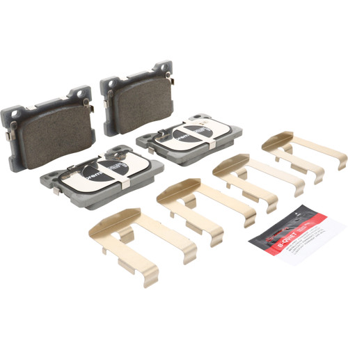 Premium NAO Ceramic OE Equivalent Rear Disc Brake Pad Set | BBBP30130N
