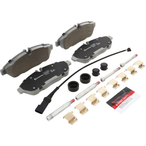 Premium NAO Ceramic OE Equivalent Front Brake Pad Set | BBBP24245N