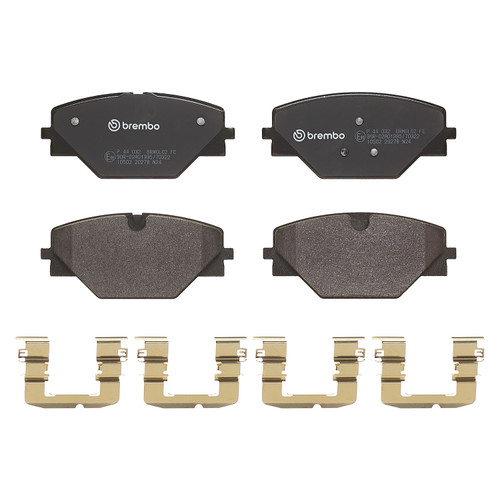 Premium Low-Met OE Equivalent Rear Disc Brake Pad Set | BBBP44032