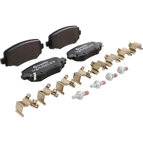 Premium Low-Met OE Equivalent Rear Disc Brake Pad Set | BBBP37020