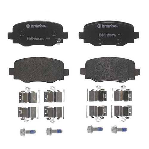 Premium Low-Met OE Equivalent Rear Disc Brake Pad Set | BBBP23177