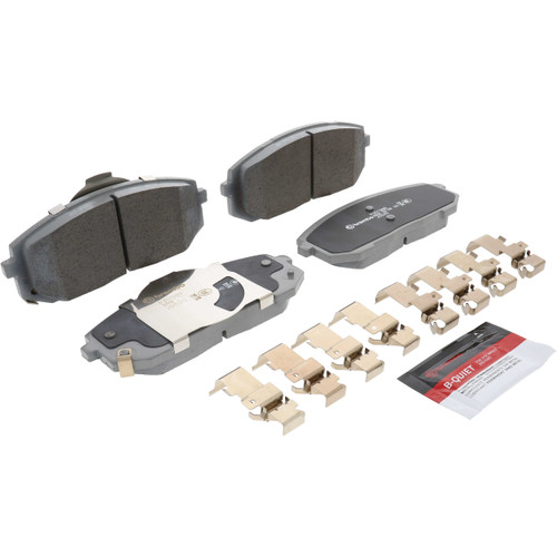 Premium NAO Ceramic OE Equivalent Front Brake Pad Set | BBBP30138N