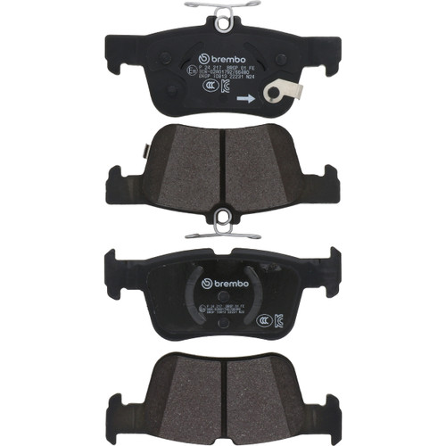 Premium Low-Met OE Equivalent Rear Disc Brake Pad Set | BBBP24217