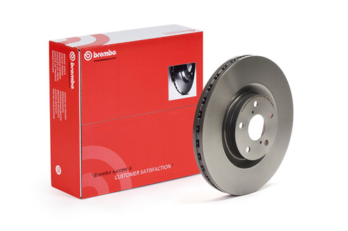 Premium Coated Vented Front Brake Rotor | BBB09.D507.11