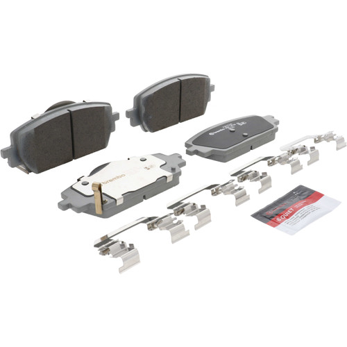 Premium NAO Ceramic OE Equivalent Front Brake Pad Set | BBBP30151N