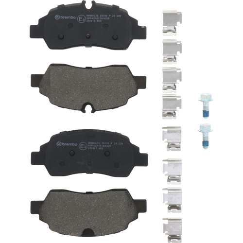 Premium Low-Met OE Equivalent Rear Disc Brake Pad Set | BBBP24209