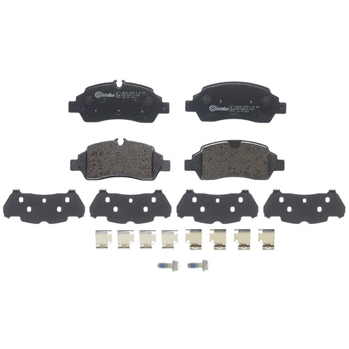 Premium Low-Met OE Equivalent Rear Disc Brake Pad Set | BBBP24209