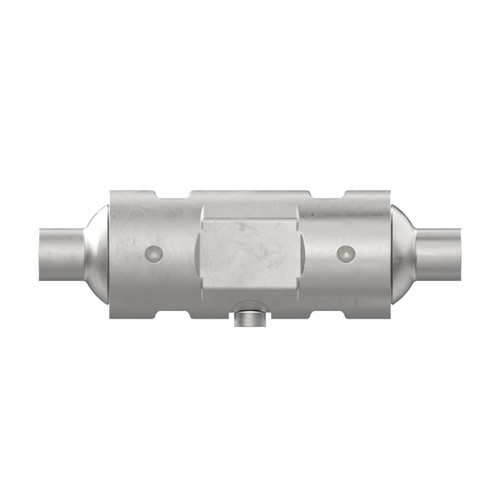 Ultra EPA Universal Catalytic Converter 11" Round, 1.75" Inlet/Outlet, midbed O2 | WEX92225