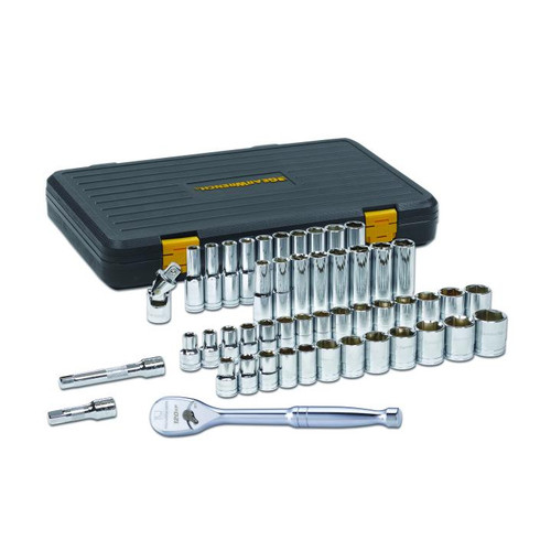 49 Piece 1/2" Drive 6 Point 120XP™ Standard & Deep SAE/Metric Mechanics Tool Set | APX80700P