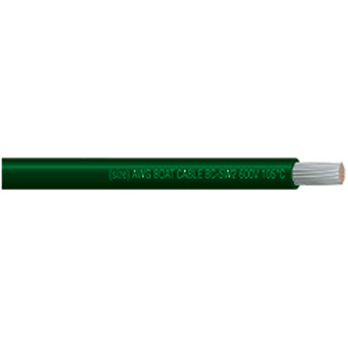 100' 16 AWG Dark Green Boat Cable Wire | 1139016-D3-26