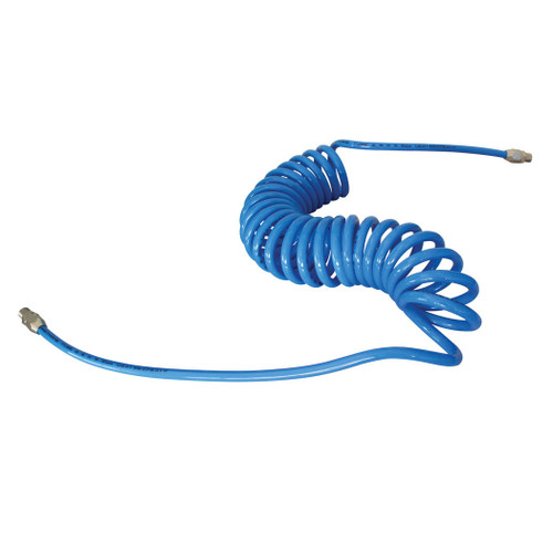 Polyurethane Coiled Hose 1/4 I.D. 15 Feet | 47T14.610