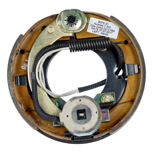 Electric Brake Assembly, 7" x 1.25"; 2,200 lbs. - Left Side | CRT389875