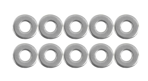 1/4" I.D. .550 O.D. SS No Chamfer Washer - 10 Pcs | 913400-8526