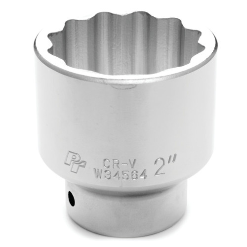 3/4" DR x 2" Chrome Socket - 12 Pt. | WILW34564