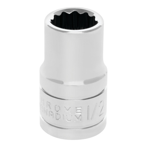 1/2" DR x 1/2" Chrome Socket - 12 Pt. | WILW32516
