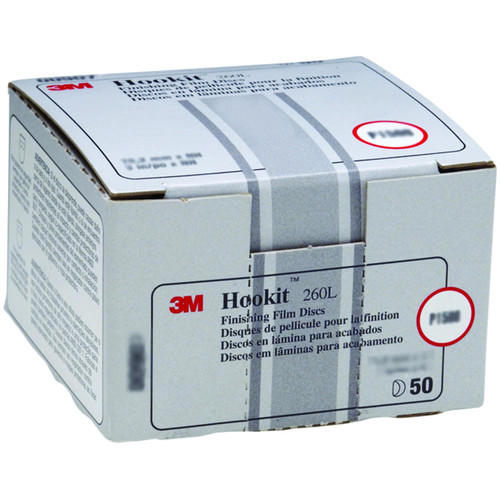 Hookit Finishing Film Abrasive Disc 260L, 3 in, P800 | MMM00910