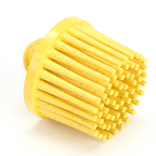 Scotch-Brite Roloc Bristle Disc, RD-ZB, 80 Yellow, 1 in | MMM07531