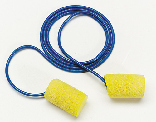 E-A-R Classic Earplugs, Corded, Poly Bag | MMM311-1101
