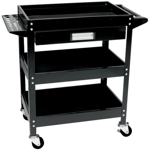 3 Shelf Utility Cart w/Drawer | WILW54006