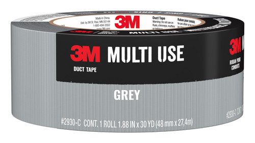 Multi-Use Duct Tape, 1.88 in x 30 yd (48, 0 mm x 27, 4 m) 12 rls/cs | MMM2930-C