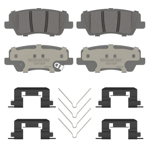OEX Rear Disc Brake Pad Set Premium Ceramic | WAGOEX1839
