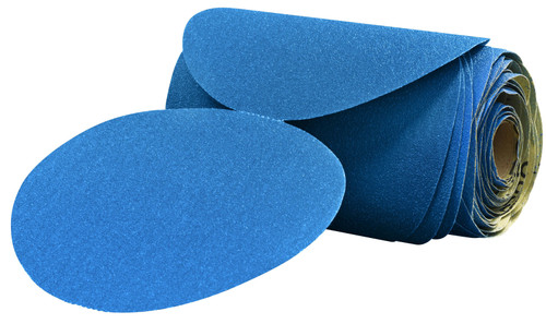 Stikit Blue Abrasive Disc Roll, 6 in, 220 grade | MMM36207