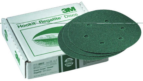 Green Corps Hookit Disc Dust Free, 6 in, 40 | MMM00615