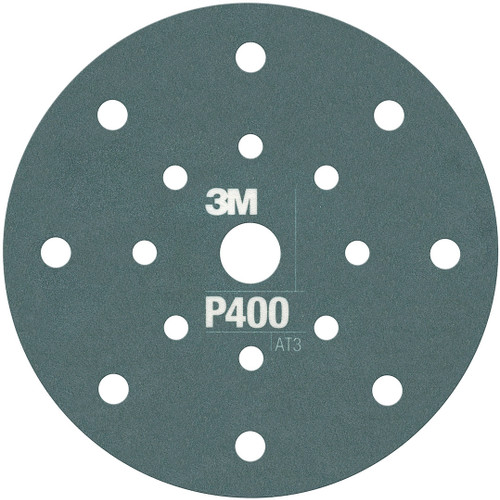 Hookit Flexible Abrasive Disc 270J, 6 in, Dust Free, P400 | MMM34800