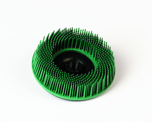 Scotch-Brite Bristle Disc, BD-ZB, 50, Green, 4-1/2 in x 5/8 in-11 Internal | MMM24241