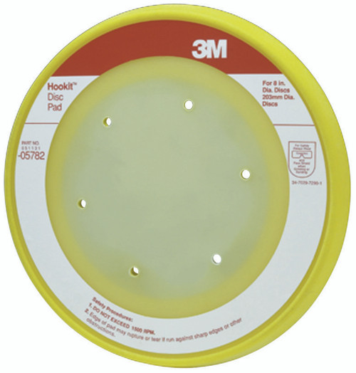 Hookit Disc Pad Dust Free, 8 in | MMM05782