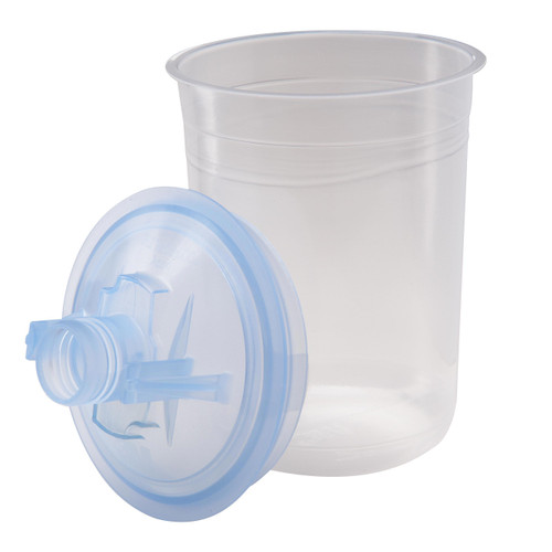 PPS Lid & Liner Kit, Mini (6 fl oz), 125 Micron Full Diameter Filter, 50 Lids & Liners per kit | MMM16314
