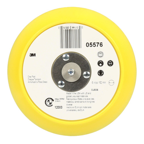 Stikit Disc Pad, 6 in x 3/4 in 5/16-24 External | MMM05576