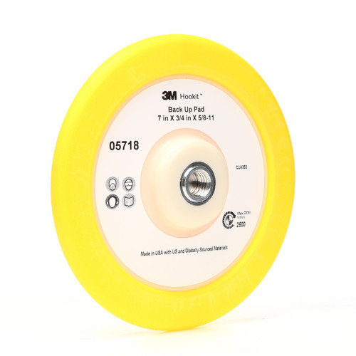 Perfect-It Back Up Pad, 7 in X 3/4 in X 5/8-11 | MMM05718