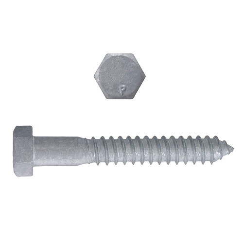 5/16" x 2-1/2" Hex Lag Bolts Steel Galvanized | 105854-453