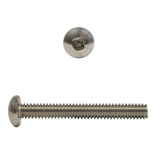 1/4"-20 x 1-1/4" Round Head Square Drive Machine Screws 18.8 Stainless | 1055109-311