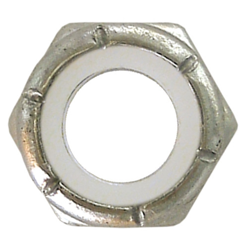 1/4"-28 Nylon Insert Lock Nuts Steel Zinc Grade 2 UNF | 105023-254