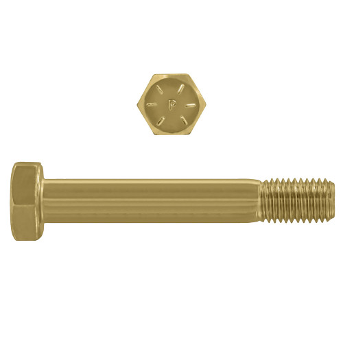 5/8"-11 x 7" Hex Head Cap Bolts Grade 8 UNC Zinc-Yellow PT | 105079-690